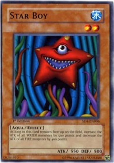 Star Boy Structure Deck: Fury from the Deep Yu-Gi-Oh! card