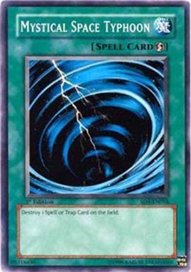 Mystical Space Typhoon Structure Deck: Fury from the Deep Yu-Gi-Oh! card