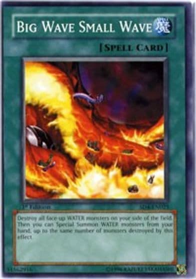 Big Wave Small Wave Structure Deck: Fury from the Deep Yu-Gi-Oh! card
