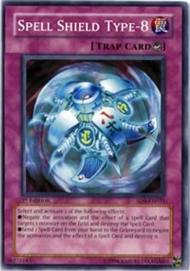 Spell Shield Type 8 Structure Deck: Fury from the Deep Yu-Gi-Oh! card
