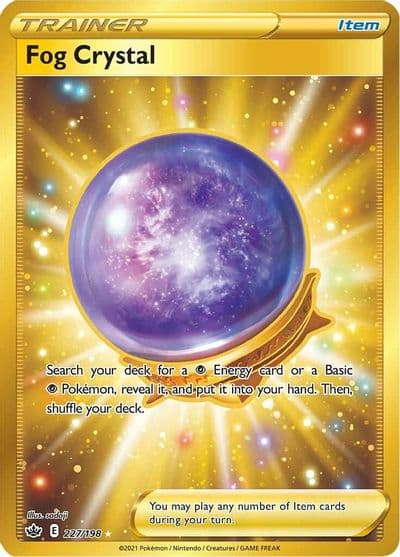 Fog Crystal (Secret) SWSH06: Chilling Reign Pokemon card