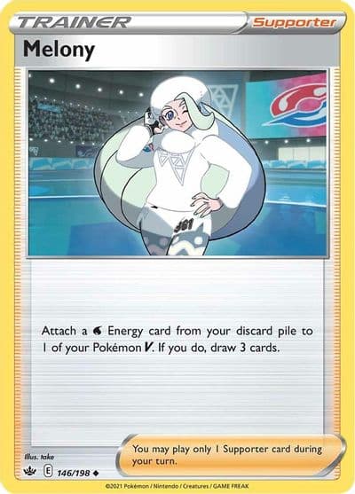 Melony SWSH06: Chilling Reign Pokemon card