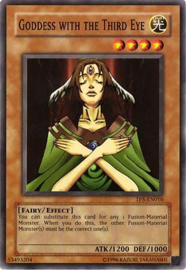 Goddess with the Third Eye Speed Duel: Tournament Pack 5 Yu-Gi-Oh! card