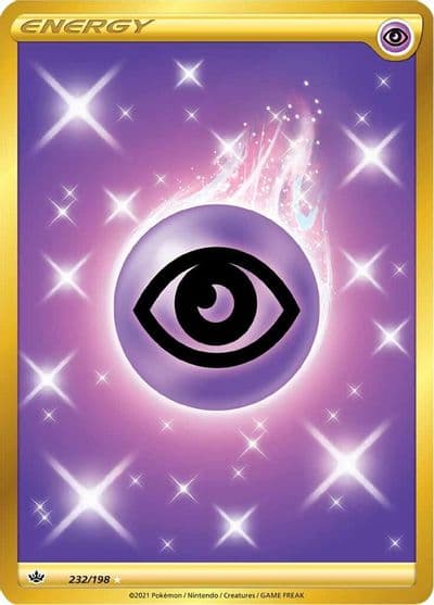 Psychic Energy (Secret) SWSH06: Chilling Reign Pokemon card