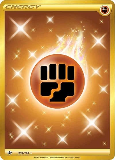 Fighting Energy (Secret) SWSH06: Chilling Reign Pokemon card