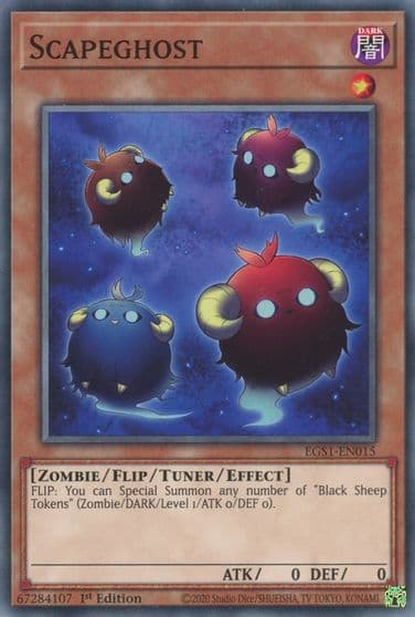 Scapeghost Egyptian God Deck: Slifer the Sky Dragon Yu-Gi-Oh! card