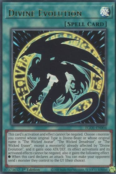 Divine Evolution Egyptian God Deck: Obelisk the Tormentor Yu-Gi-Oh! card