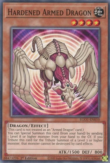 Hardened Armed Dragon Egyptian God Deck: Obelisk the Tormentor Yu-Gi-Oh! card