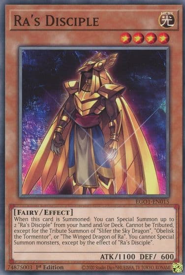 Ras Disciple Egyptian God Deck: Obelisk the Tormentor Yu-Gi-Oh! card