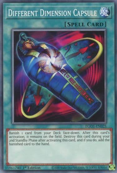 Different Dimension Capsule Egyptian God Deck: Obelisk the Tormentor Yu-Gi-Oh! card