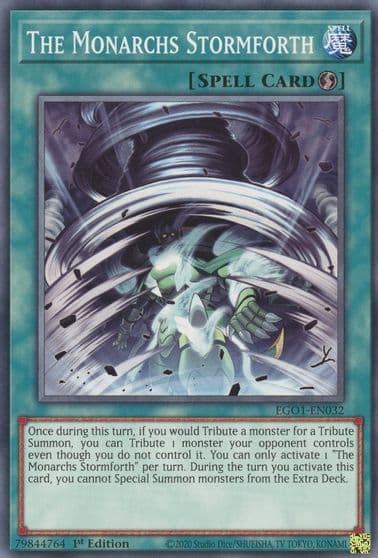 The Monarchs Stormforth Egyptian God Deck: Obelisk the Tormentor Yu-Gi-Oh! card