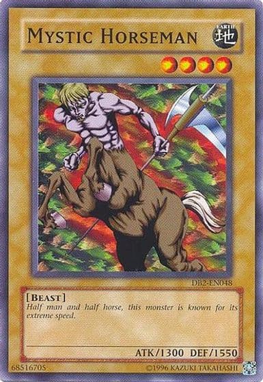 Mystic Horseman Dark Beginning 2 Yu-Gi-Oh! card