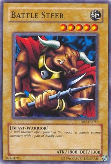 Battle Steer Dark Beginning 2 Yu-Gi-Oh! card