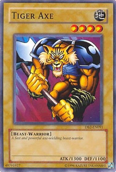 Tiger Axe Dark Beginning 2 Yu-Gi-Oh! card