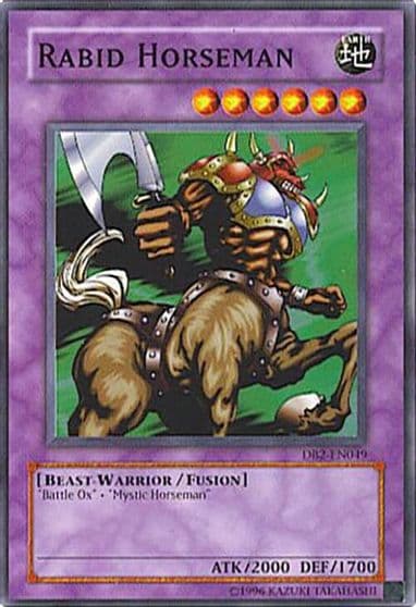 Rabid Horseman Dark Beginning 2 Yu-Gi-Oh! card