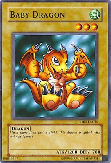 Baby Dragon Dark Beginning 2 Yu-Gi-Oh! card