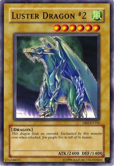 Luster Dragon 2 Dark Beginning 2 Yu-Gi-Oh! card