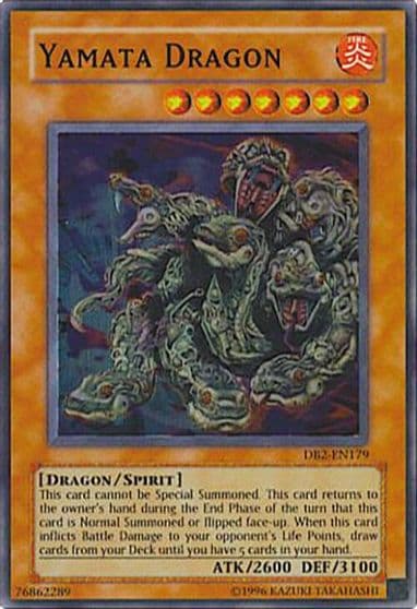 Yamata Dragon Dark Beginning 2 Yu-Gi-Oh! card