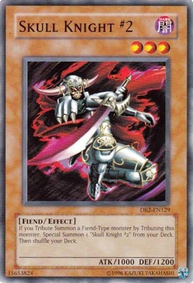 Skull Knight 2 Dark Beginning 2 Yu-Gi-Oh! card