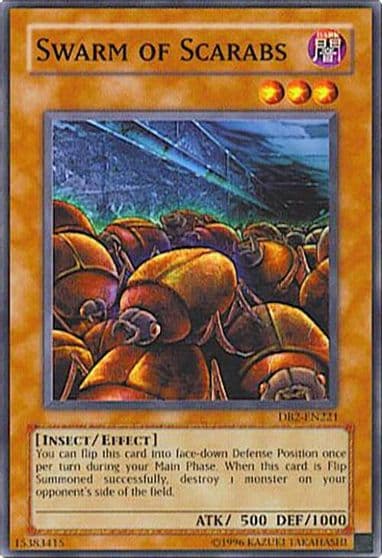 Swarm of Scarabs Dark Beginning 2 Yu-Gi-Oh! card