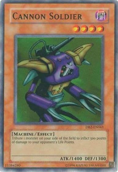 Cannon Soldier Dark Beginning 2 Yu-Gi-Oh! card
