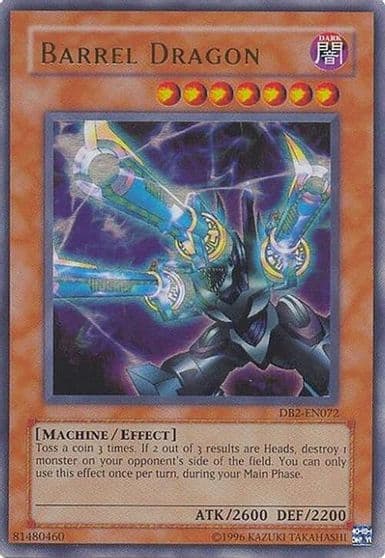Barrel Dragon Dark Beginning 2 Yu-Gi-Oh! card