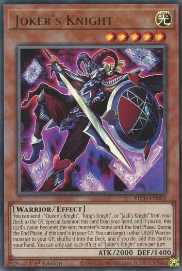 Jokers Knight King's Court Yu-Gi-Oh! card