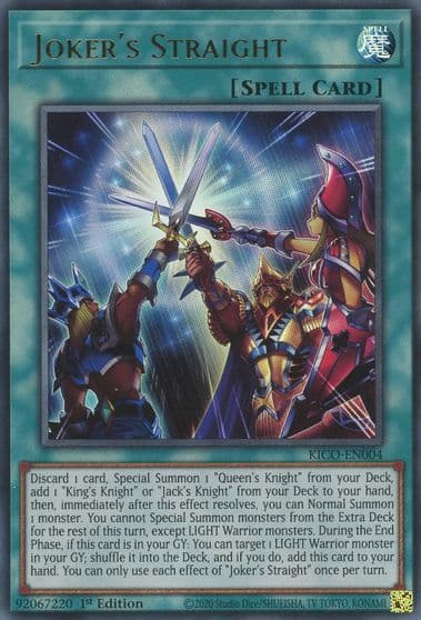 Jokers Straight King's Court Yu-Gi-Oh! card