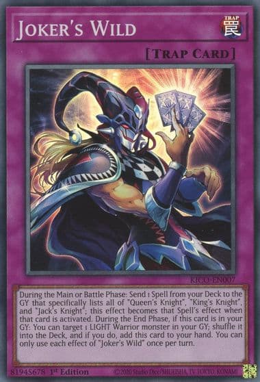 Jokers Wild King's Court Yu-Gi-Oh! card