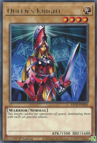 Queens Knight King's Court Yu-Gi-Oh! card