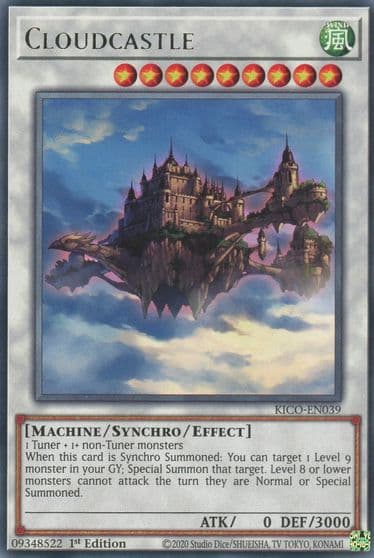 Cloudcastle King's Court Yu-Gi-Oh! card