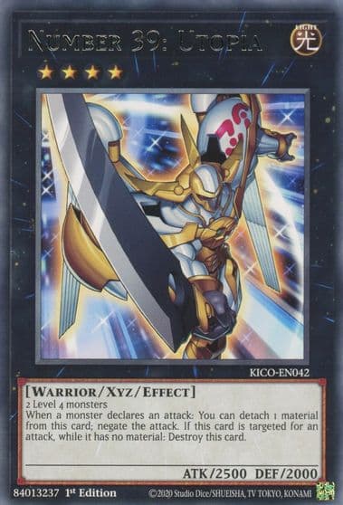 Number 39 Utopia King's Court Yu-Gi-Oh! card