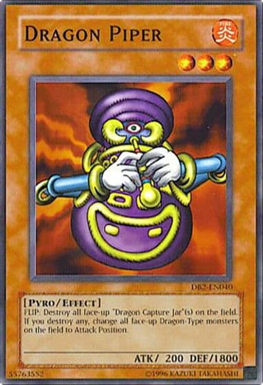 Dragon Piper Dark Beginning 2 Yu-Gi-Oh! card