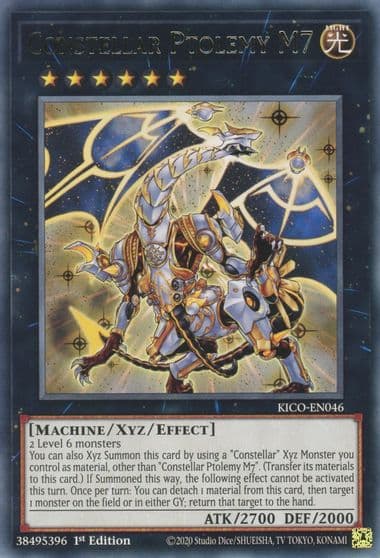 Constellar Ptolemy M7 King's Court Yu-Gi-Oh! card