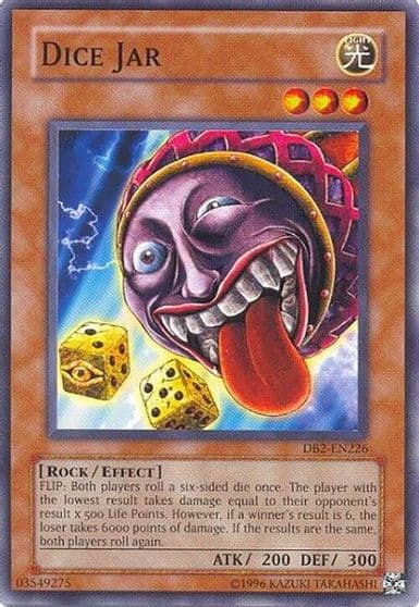 Dice Jar Dark Beginning 2 Yu-Gi-Oh! card
