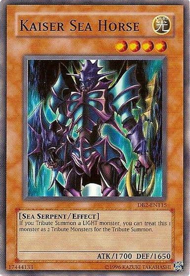 Kaiser Sea Horse Dark Beginning 2 Yu-Gi-Oh! card