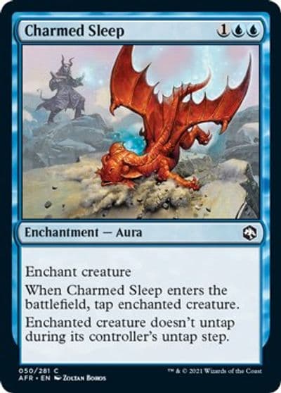 Charmed Sleep Adventures in the Forgotten Realms Magic card