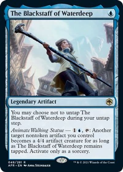 The Blackstaff of Waterdeep Adventures in the Forgotten Realms Magic card