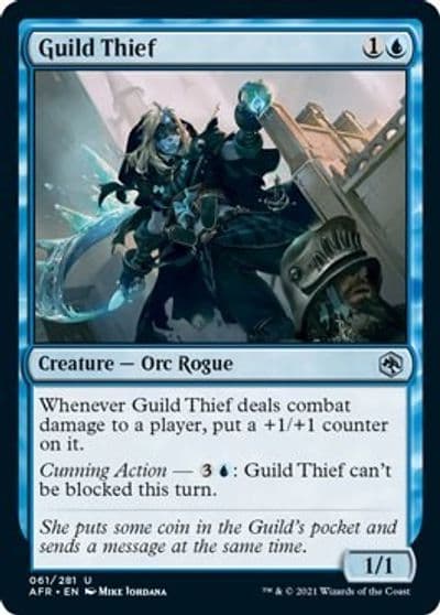 Guild Thief Adventures in the Forgotten Realms Magic card