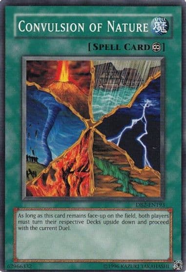 Convulsion of Nature Dark Beginning 2 Yu-Gi-Oh! card
