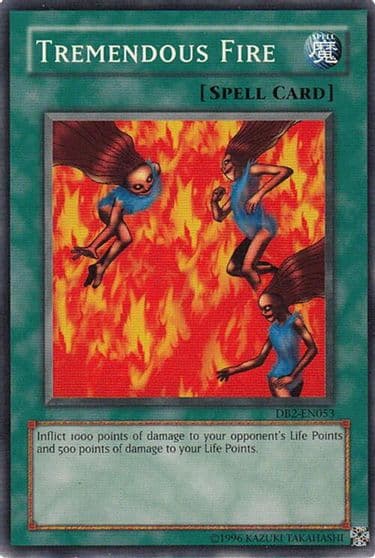 Tremendous Fire Dark Beginning 2 Yu-Gi-Oh! card