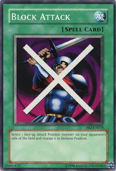 Block Attack Dark Beginning 2 Yu-Gi-Oh! card