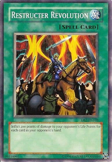 Restructer Revolution Dark Beginning 2 Yu-Gi-Oh! card