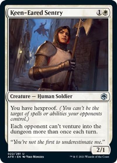 Keen Eared Sentry Adventures in the Forgotten Realms Magic card