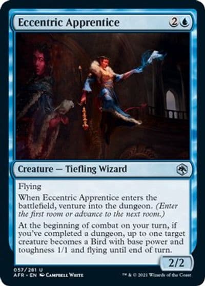 Eccentric Apprentice Adventures in the Forgotten Realms Magic card