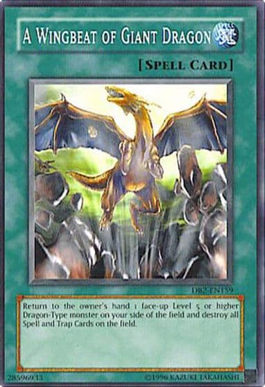 A Wingbeat of Giant Dragon Dark Beginning 2 Yu-Gi-Oh! card