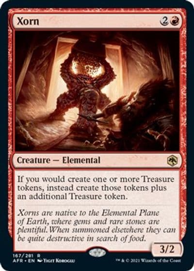 Xorn Adventures in the Forgotten Realms Magic card