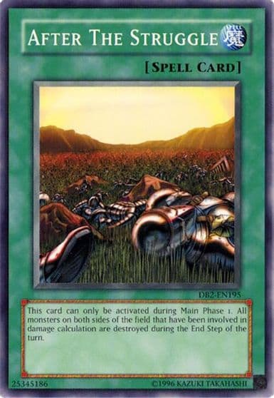 After the Struggle Dark Beginning 2 Yu-Gi-Oh! card