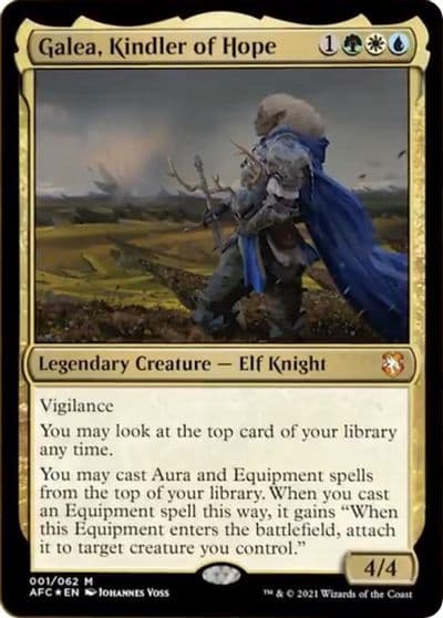 Galea Kindler of Hope Commander: Adventures in the Forgotten Realms Magic card