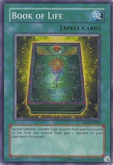 Book of Life Dark Beginning 2 Yu-Gi-Oh! card